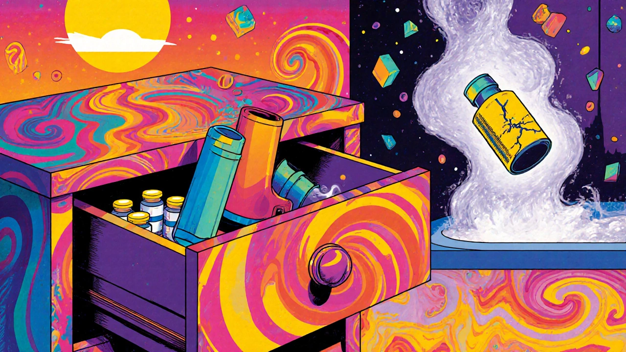 How to Store Inhalers and Nebulizer Medications Safely: Temperature, Humidity, and Common Mistakes