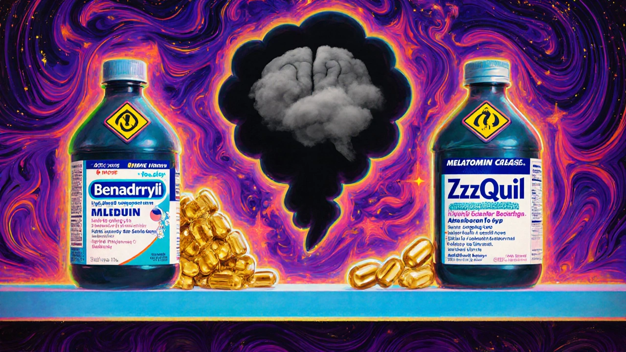 Nighttime Sleep Aids with Diphenhydramine: Risks and Safer Alternatives