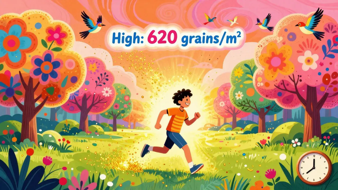 Pollen Forecasting: Plan Outdoor Activities Around Peak Allergen Days